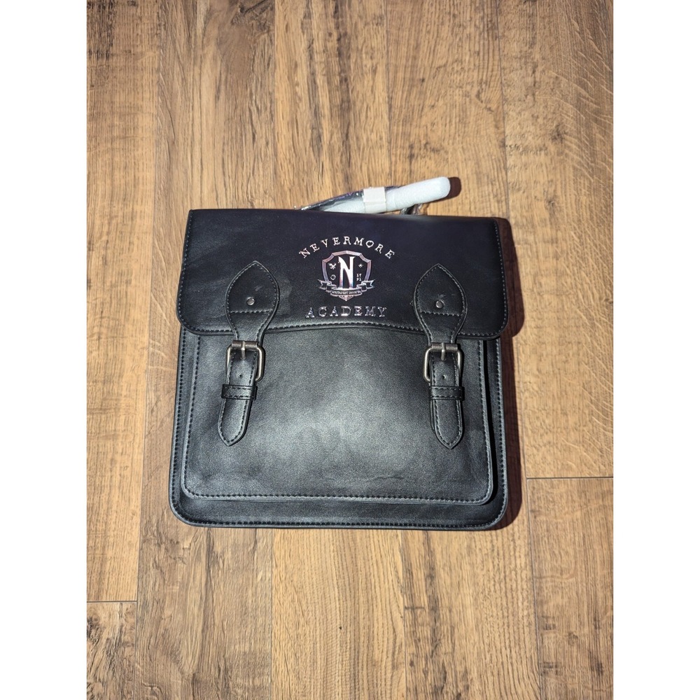 Wednesday Nevermore‎ Mini Backpack Cosplay Adult Bag With Thing Charm